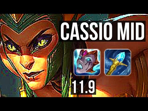 CASSIOPEIA vs KASSADIN (MID) | 8/2/3 | EUW Diamond | v11.9