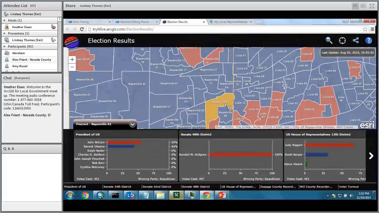 An Overview of the Elections Maps and Apps 2015