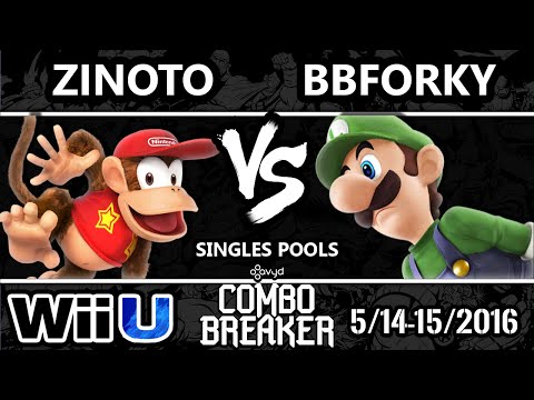 CB2016 Pools - Zinoto (Diddy Kong) Vs. Bbforky (Luigi) SSB4 Tournament - Smash Wii U