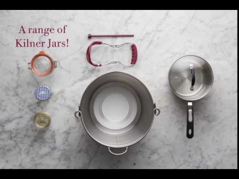 How To Sterilise your Kilner® Jars Before Use