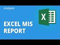How to Create MIS Report in excel | Impressive and Interactive MIS Report In Excel | Simplilearn