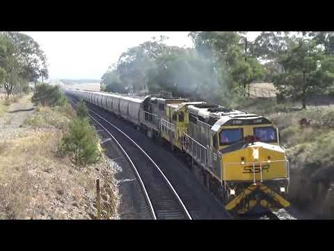 Loaded SSR grain train- C506 4910 C510=3248 10-4-2018