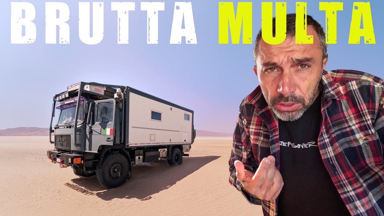 Dobbiamo PAGARE 💰 PRIMA MULTA IN 8 ANNI DI VIAGGIO 😵 Corsa verso AMICI in difficoltà 😳