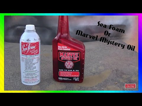 Marvel mystery oil or Seafoam [WHICH ONE IS BETTER]