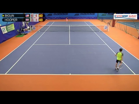 BIGUN Kaylan (USA) VS HOOPER Luke (GBR) - Tennis Club Auray - Auray 1