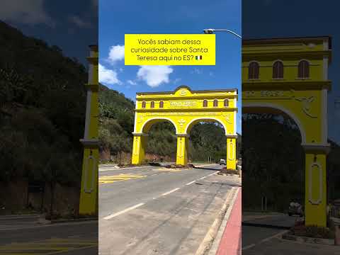 📍 Pórtico de Santa Teresa no Espírito Santo