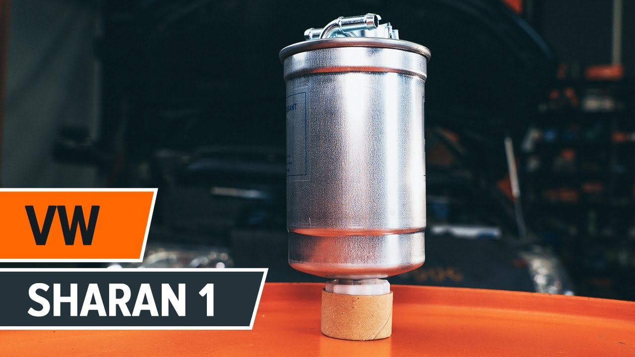 Comment changer : filtre à carburant sur VW Sharan 1 - Guide de remplacement