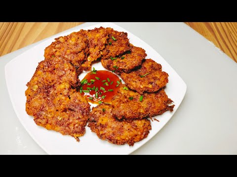 Corned Beef with Carrots Fritters | How to make easy...