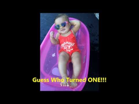 Aaradhya First Birthday Invitation