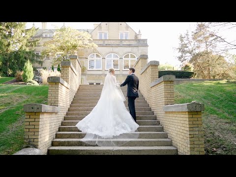 A Jaw-Dropping French Chateau Inspired Destination Wedding | Parisian Wedding Video at Laurel Hall