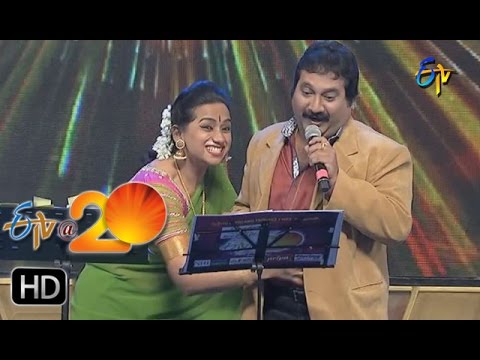 Mano,Kalpana Performance - Cheekulamme Chinnadi Kavala Song in Anantapur ETV @ 20 Celebrations
