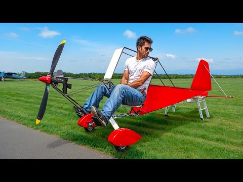 THE SMALLEST HOMEBUILT AIRCRAFT IN THE WORLD