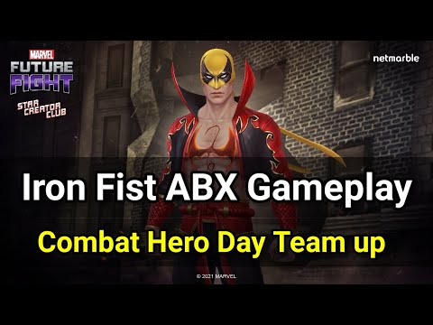 Marvel Future Fight - Iron Fist ABX Gameplay