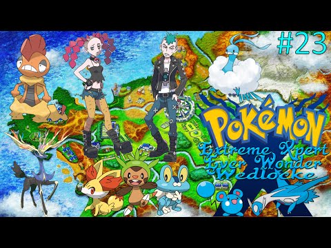 Let's Play Pokemon X Extreme Xpert Ever Wonder Wedlocke:  Part 23 - The Expert Skater