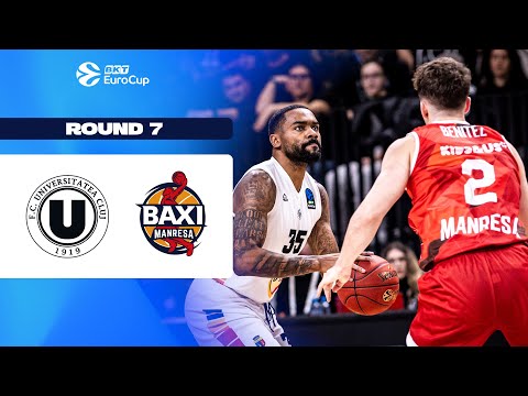 U-BT Cluj-Napoca - BAXI Manresa | Round 7 | EuroCup Basketball 2025-26