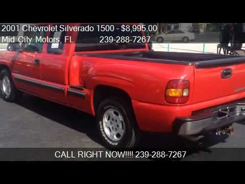 2001 Chevrolet Silverado 1500 LT Ext. Cab Long Bed 2WD - for