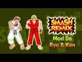Probando Mod De Smash Remix Ryu Ken Beta