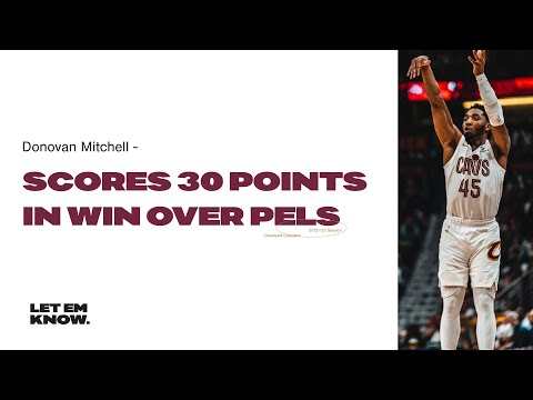 Donovan Mitchell Highlights vs Pelicans