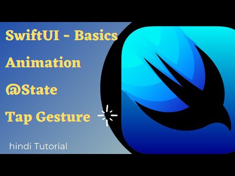 Basic Animation in SwiftUI | State property | Tap Gesture | Tutorial for beginners