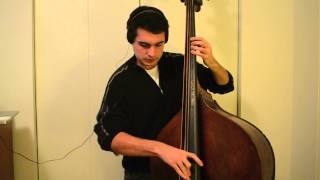 Moanin' - Lee Morgan Solo on Double Bass