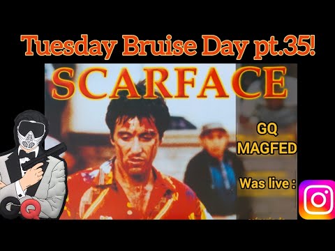 Tony Montana "Scarface"- Tuesday Bruise Day pt.35!🔥#magfed #paintball #fullauto #t15 #gameplay