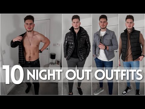 10 Simple Men's Winter Outfit Ideas | Christmas Party & Night Out Outfits | Men's Fashion 2021
