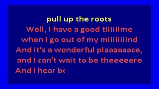 Talking Heads  - Pull Up the Roots (karaoke)