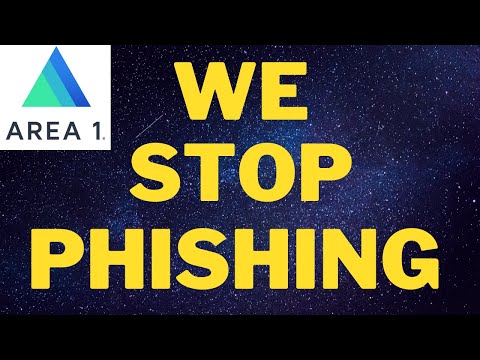 WE STOP PHISHING Best Phishing Solution 2021 AREA 1 Security