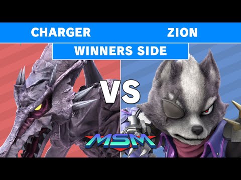 MSM 182 - Charger (Ridley,Ness) vs Zion (Wolf) Winners Side - Smash Ultimate