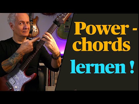 E Gitarre POWERCHORDS für Einsteiger ROCKGITARRE