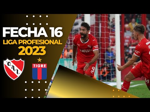 INDEPENDIENTE VS TIGRE - Mejores jugadas - Fecha 16 LPF 2023