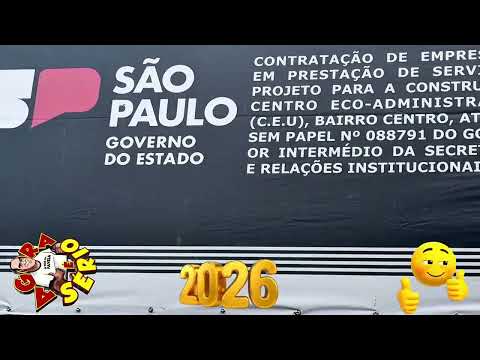 FIXADA A PLACA DO CEU CENTRO ECO ADMINISTRATIVO UNIFICADO GOVERNO WILHIANS SOARES