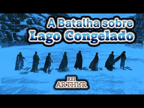 A Batalha Épica no Lago Congelado, e a Morte de Dagonet #arthur  #reiarthur #merlin