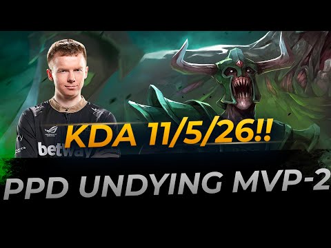 Undying Support MVP-2 by ppd | Full Gameplay Dota 2 Replay