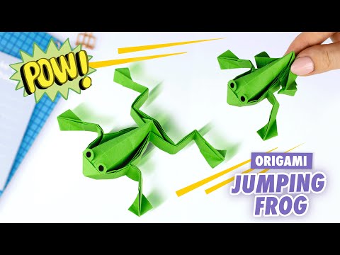 Оригами Pop It Котик из бумаги Origami Paper Pop It DIY TikTok Fidget Toy Антистресс игрушка