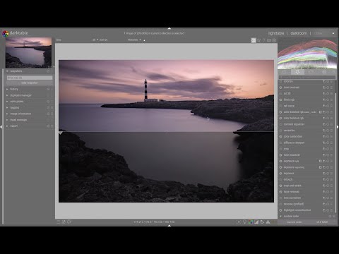 Video12 Artrutx Darktable 3.7 edition