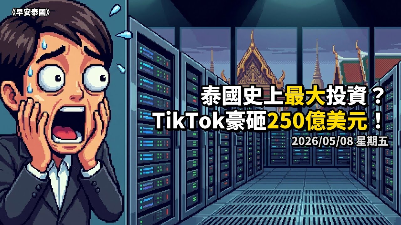 TikTok砸7500億在泰國蓋資料中心！ episode artwork