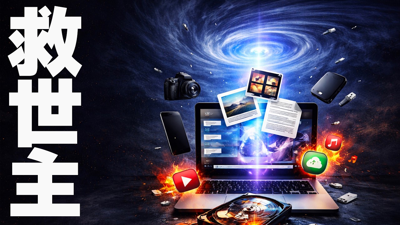 もうデータ破損や誤消去も怖くない❗️Tenorshare 4DDiGで復元できる