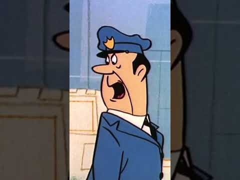 Officer Dibble Catches Top Cat In A Stolen Car #topcat #hannabarbera