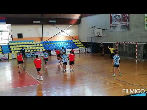 Filip Mitrovic HC Smederevo - handball left wing, season 2019/2020, Serbia