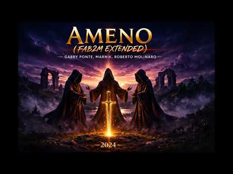 Gabry Ponte, Marnik, Roberto Molinaro  -  Ameno (Fab2M Extended) 2024