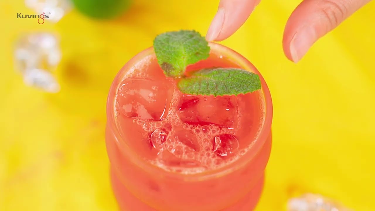 RECIPE "Nước ép dưa hấu" cùng máy ép chậm hiệu Kuvings J80 [NS-120]