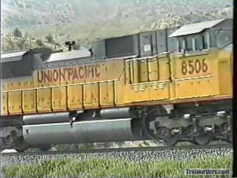 Classic Railroad Series 256 - UP 8506 on Cajon Pass May 12, 2001