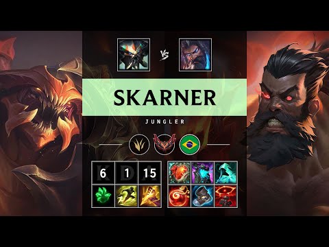 Skarner Jungle vs Udyr - BR Grandmaster Patch 25.14