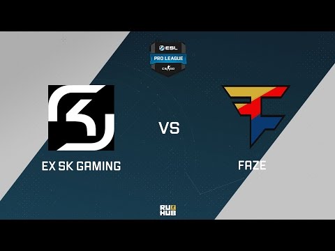 ESL Pro League Season 4 Wild Card - Ex SK Gaming vs FaZe - map 1 - de_mirage