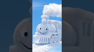 🚂 Eu vejo um brinquedo aliii… E você, consegue encontrar desenhos nas nuvens ? #infantil #cocomelon