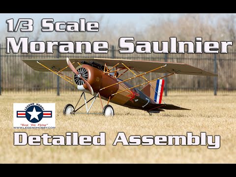 Legend Hobby / Seagull Models 1/3 Scale Morane Saulnier AI Detailed Assembly - Oh là là! | HobbyView