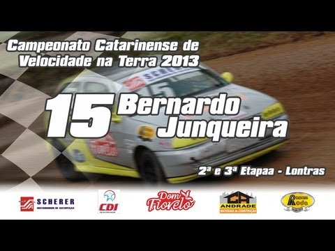 Bernardo Junqueira - 2ª e 3ª Etapas Catarinense de Velocidade na Terra 2013 - Lontras