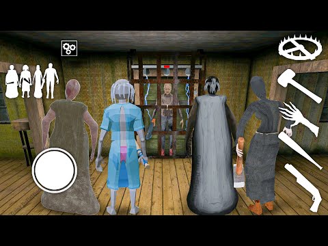 Playing as Granny, MadGran, Evilnun & Granny Remake in Granny 2 Trick grandpa granny game definition