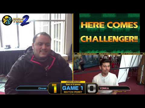 Cinner vs Yonka - KOF '98 Neo Geo World Tour Season 2 Milwaukee Stop Losers Round 3